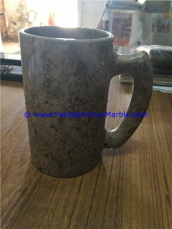 Marble Coffee Cups Mugs Handcarved Natural Stone