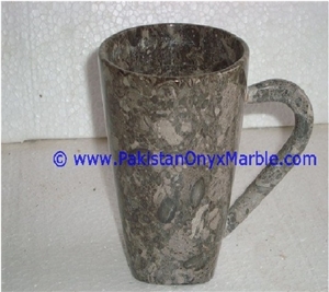 Marble Coffee Cups Mugs Handcarved Natural Stone