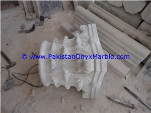 Marble Columns Pillars Tops Verona Sahara Beige