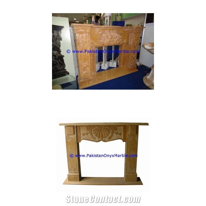Marble Fireplaces Indus Gold Marble