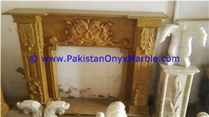 Marble Fireplaces Indus Gold Marble