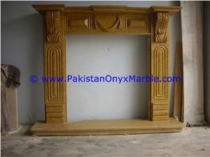 Marble Fireplaces Indus Gold Marble