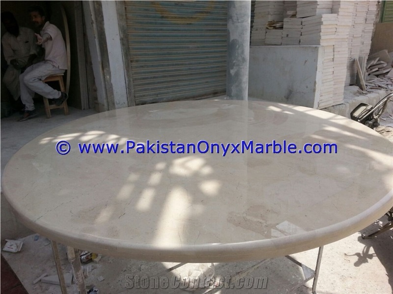 Marble Inlay Table Tops