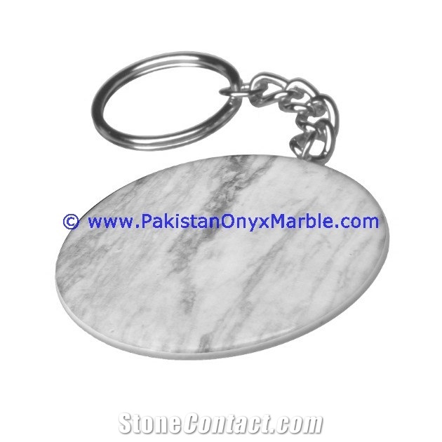 Marble Keychains Animals Ball Heart Egg
