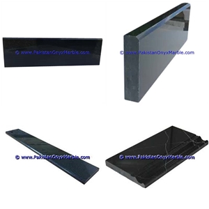 Marble Molding Baseboard Threshold Black and Gold
