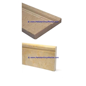 Marble Molding Baseboard Threshold Verona Sahara