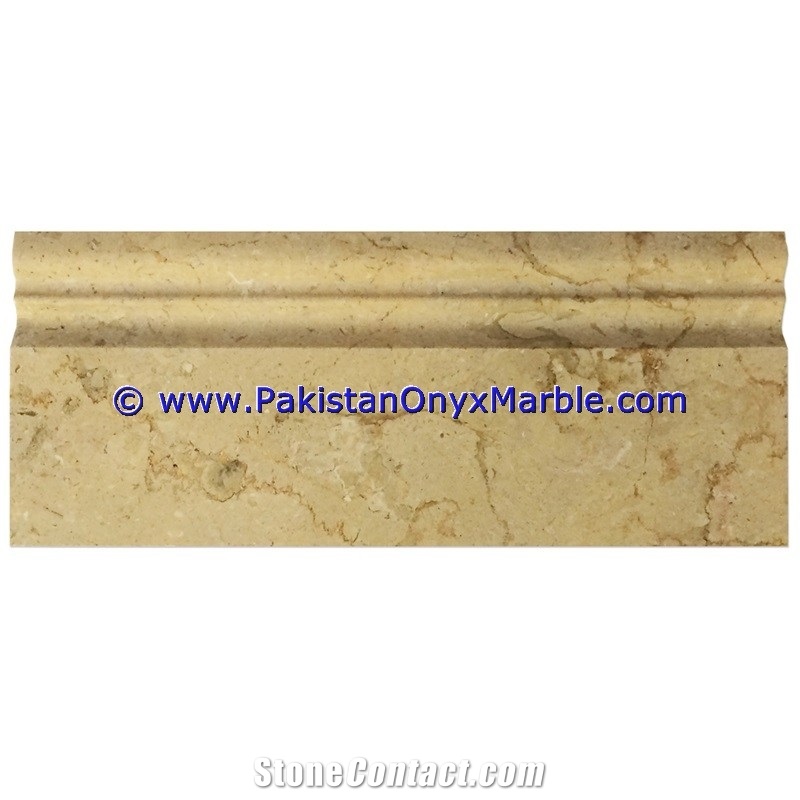 Marble Molding Baseboard Threshold Verona Sahara