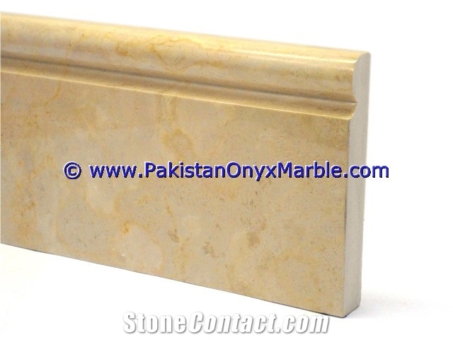 Marble Molding Baseboard Threshold Verona Sahara