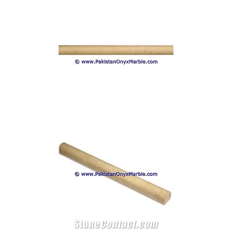 Marble Molding Pencil Liner Rail Verona Sahara