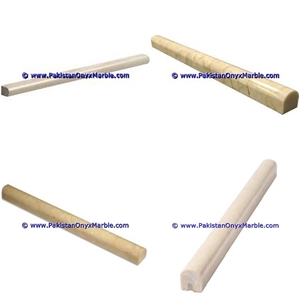 Marble Molding Pencil Liner Rail Verona Sahara