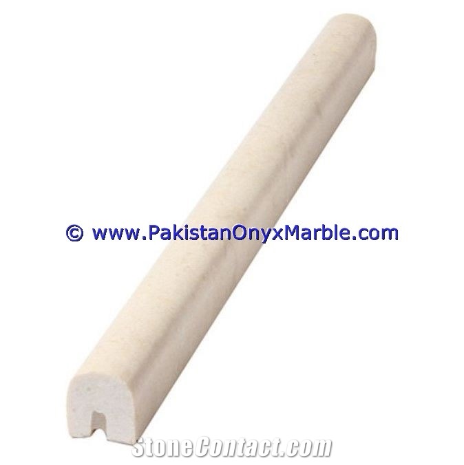 Marble Molding Pencil Liner Rail Verona Sahara