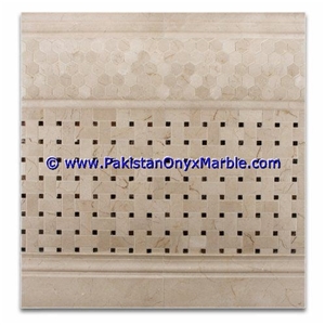 Marble Molding Pencil Liner Rail Verona Sahara