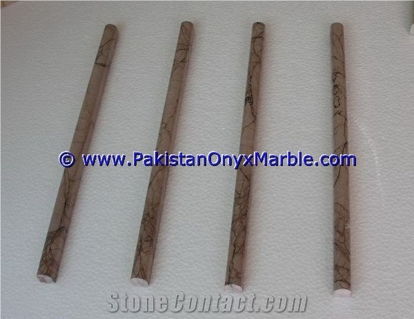 Marble Molding Pencil Liner Rail Verona Sahara