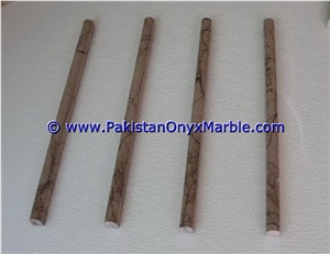 Marble Molding Pencil Liner Rail Verona Sahara