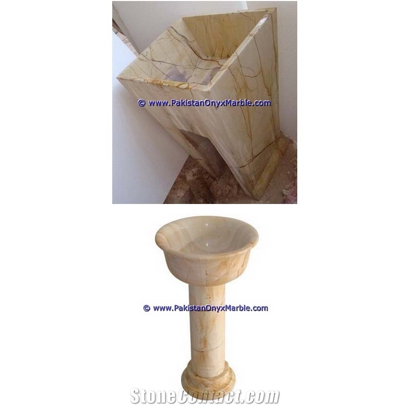 Marble Pedestals Sinks Basins Teak Wood Marble,Burmateak