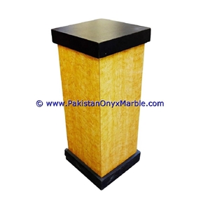 Marble Pedestals Stand Display Indus Gold Inca
