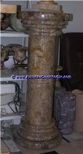 Marble Pedestals Stand Display Oceanic