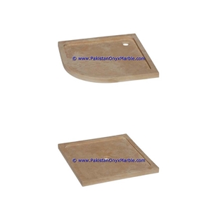 Marble Shower Tray Handcarved Natural Beige