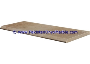 Marble Stairs Steps Risers Beige Marble Modern