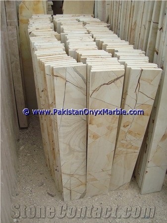 Marble Stairs Steps Risers Teak Wood Marble