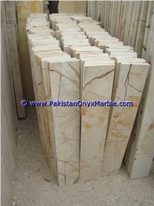 Marble Stairs Steps Risers Teak Wood Marble