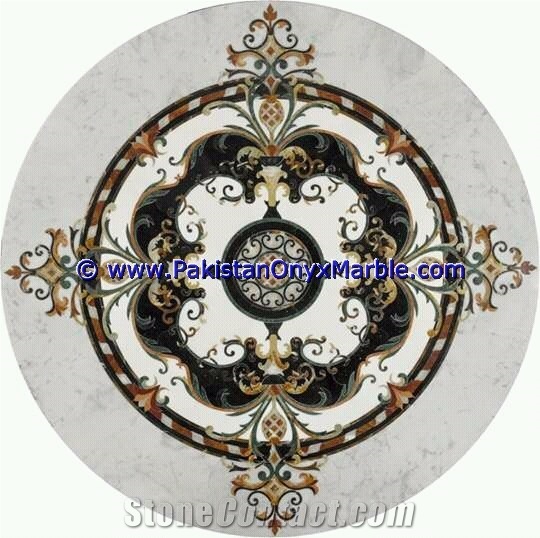 Marble Tiles Medallions Floor Tile