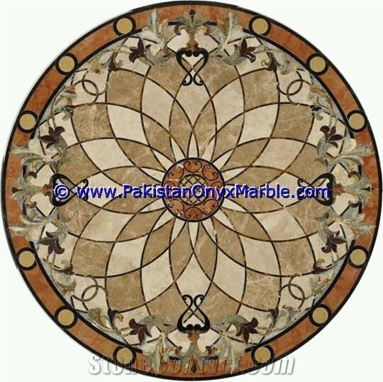 Marble Tiles Medallions Floor Tile
