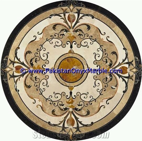 Marble Tiles Medallions Floor Tile