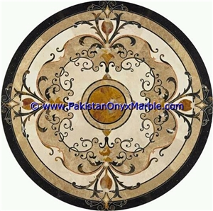 Marble Tiles Medallions Floor Tile