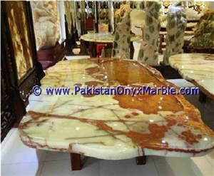 Multi Brown Onyx Bar Top,Commercial Counters