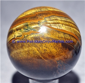 Multi Color Iron Tigers Eye Sphere Balls Polished