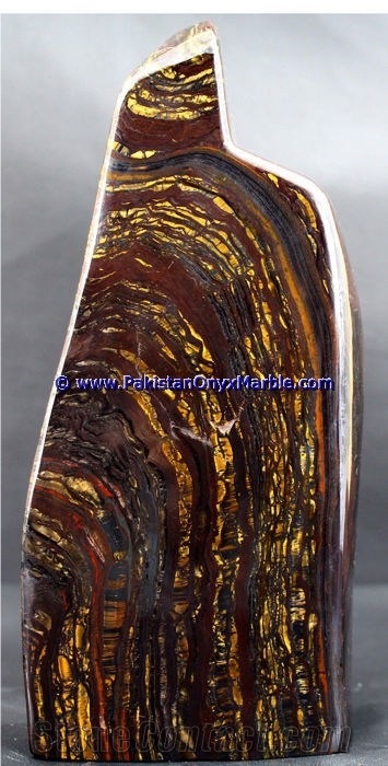 Multi Color Iron Tigers Eye Tumbled Natural Stone