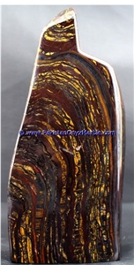 Multi Color Iron Tigers Eye Tumbled Natural Stone