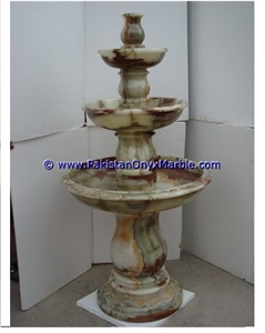 Multi Green Onyx Fountains