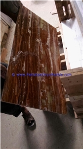 Multi Red Onyx Countertops
