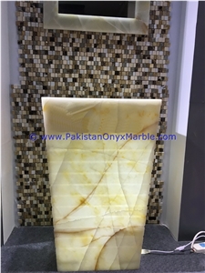 Onyx Pedestals Sinks Square Tapered Basins