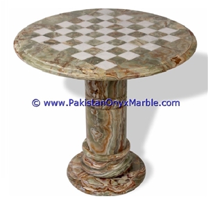 Onyx Tables Modern Chess Table
