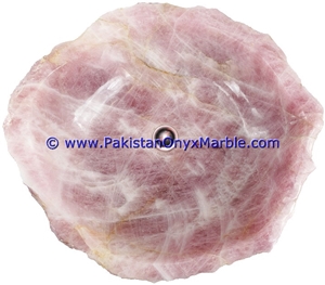 Pink Onyx Rough Rectangle Shaped Sinks Basins Pink Onyx Rough Rectangle Shaped Sinks Basins