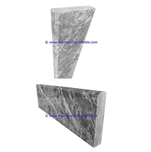 Sunny Grey Marble Molding Baseboard Threshold Sunny Gray