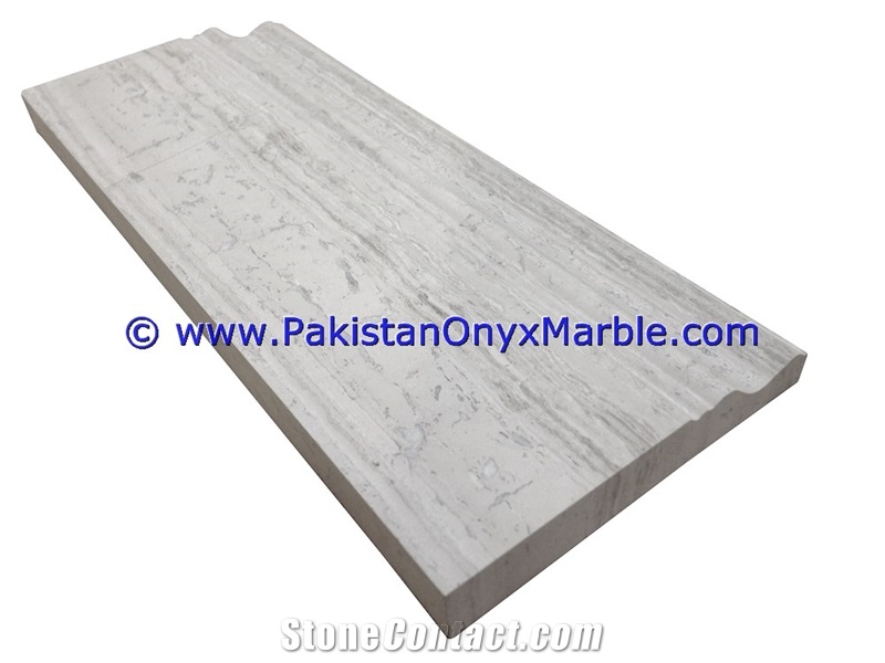 Sunny Grey Marble Molding Baseboard Threshold Sunny Gray