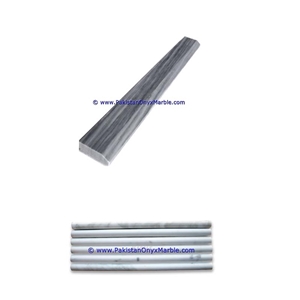 Sunny Grey Marble Molding Pencil Liner Rail Sunny Gray