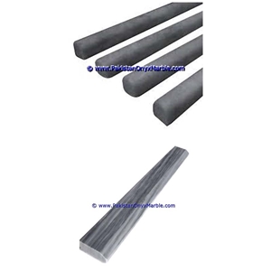 Sunny Grey Marble Molding Pencil Liner Rail Sunny Gray