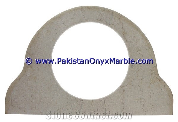 Verona Beige Marble Vanity Top for Rectangular Beige Marble