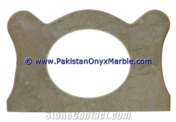 Verona Beige Marble Vanity Top for Rectangular Beige Marble