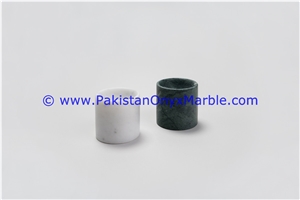 Ziarat Grey Marble Egg Cups Holder Stand
