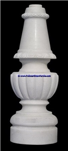 Ziarat White Marble Balustrade Ziarat White Carrara White