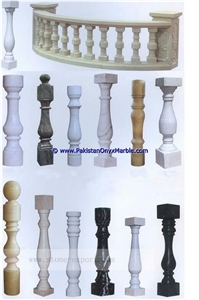 Ziarat White Marble Balustrade Ziarat White Carrara White