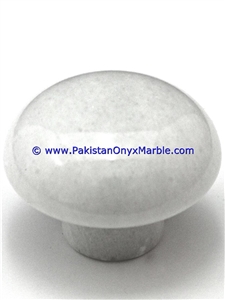 Ziarat White Marble Knobs Cabinets Drawer Door