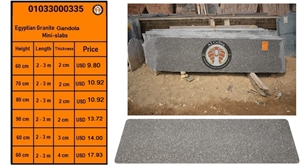 Egyptian Granite Gandola