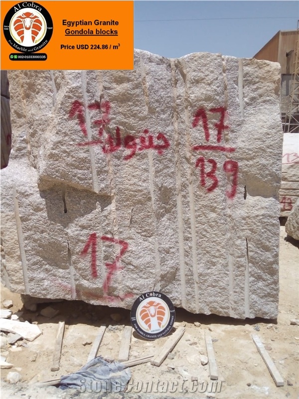 Egyptian Granite Gandola